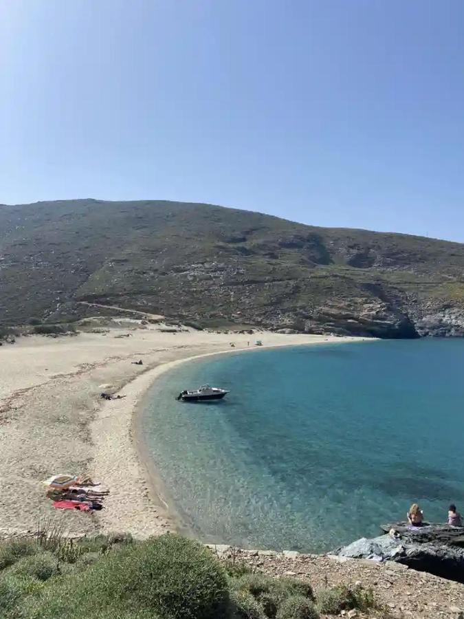 Kontos-Traditional House In Andros Beach Exterior foto